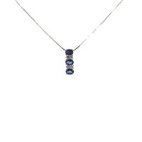 Collana Cianfrone Gioielli Donna in Oro Zaffiro 0.61 Ct COOR-27-198 - COOR-27-198